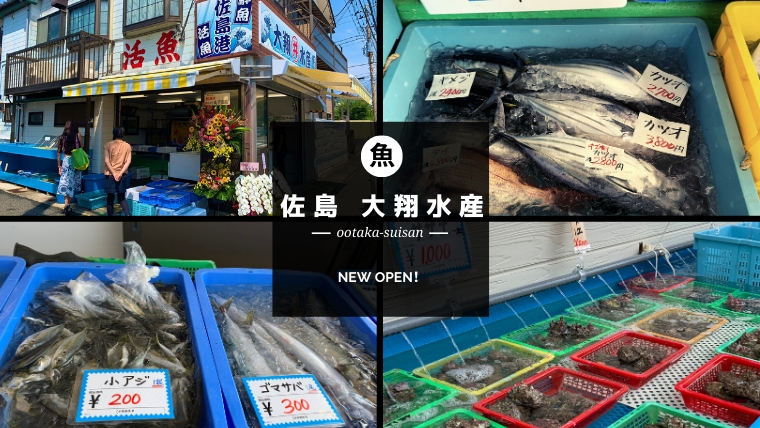 【佐島漁港】鮮魚直売所『大翔水産』で魚介類＆海藻類を安く買う！